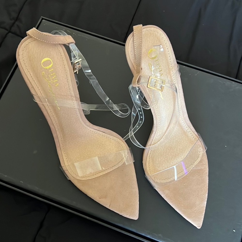 Clear heel